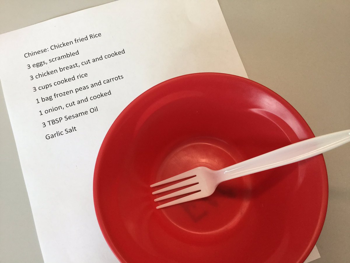 TSB_TechAmandaB's tweet photo. It was so good, it's all gone!!  Chicken fried rice! #ECC @TSB_Tigers https://t.co/ORpMPaUFbP