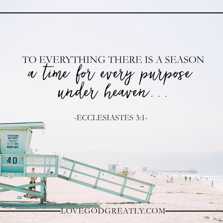Do you believe God has a purpose for you? #ecclesiastes #lovegodgreatly #godspurposeforyou