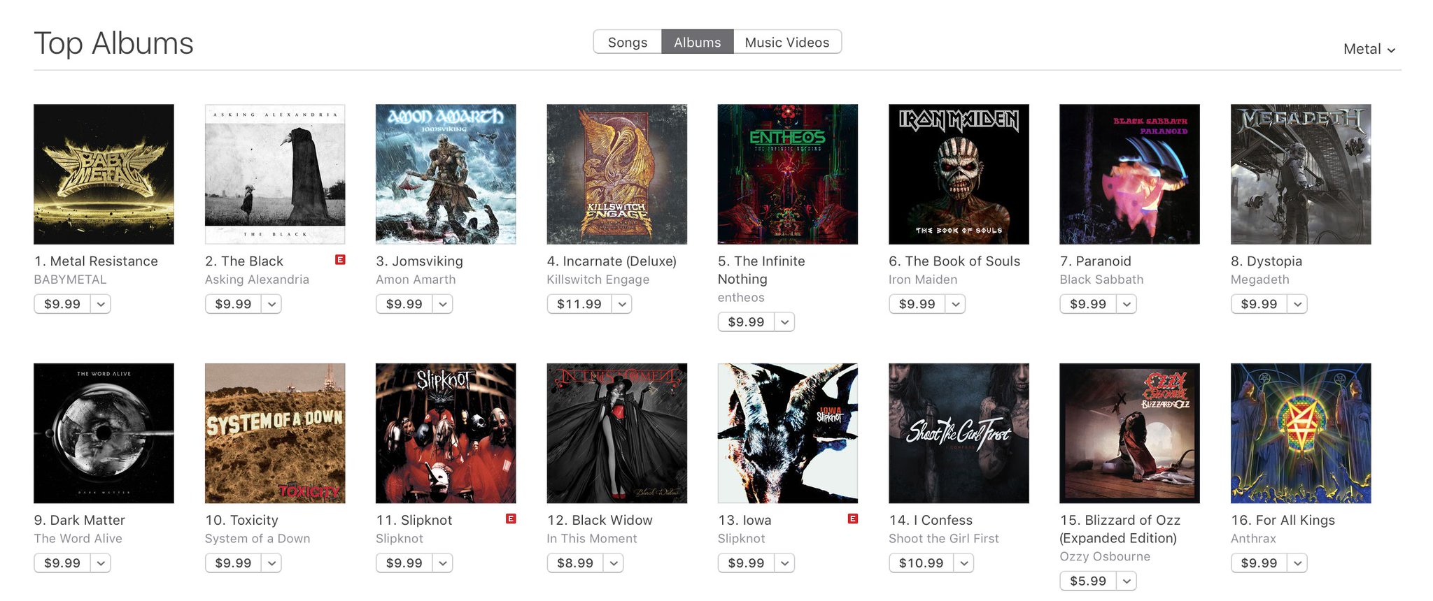 Babymetal New Album Metal Resistance Jumped Up 1 On Metal And 5 On All Genres Chart Itunes Top Album In Us Babymetal T Co Fo1qpeh9dg Babymetal New Album Metal Resistance Jumped Up 1 On Metal And 5 On All Genres Chart Itunes Top Album In Us Babymetal T Co Fo1qpeh9dg