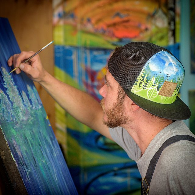 Love these custom Care By Design hats by @domchicompany. What schwag should we make w/our next #LocalArtist collab?