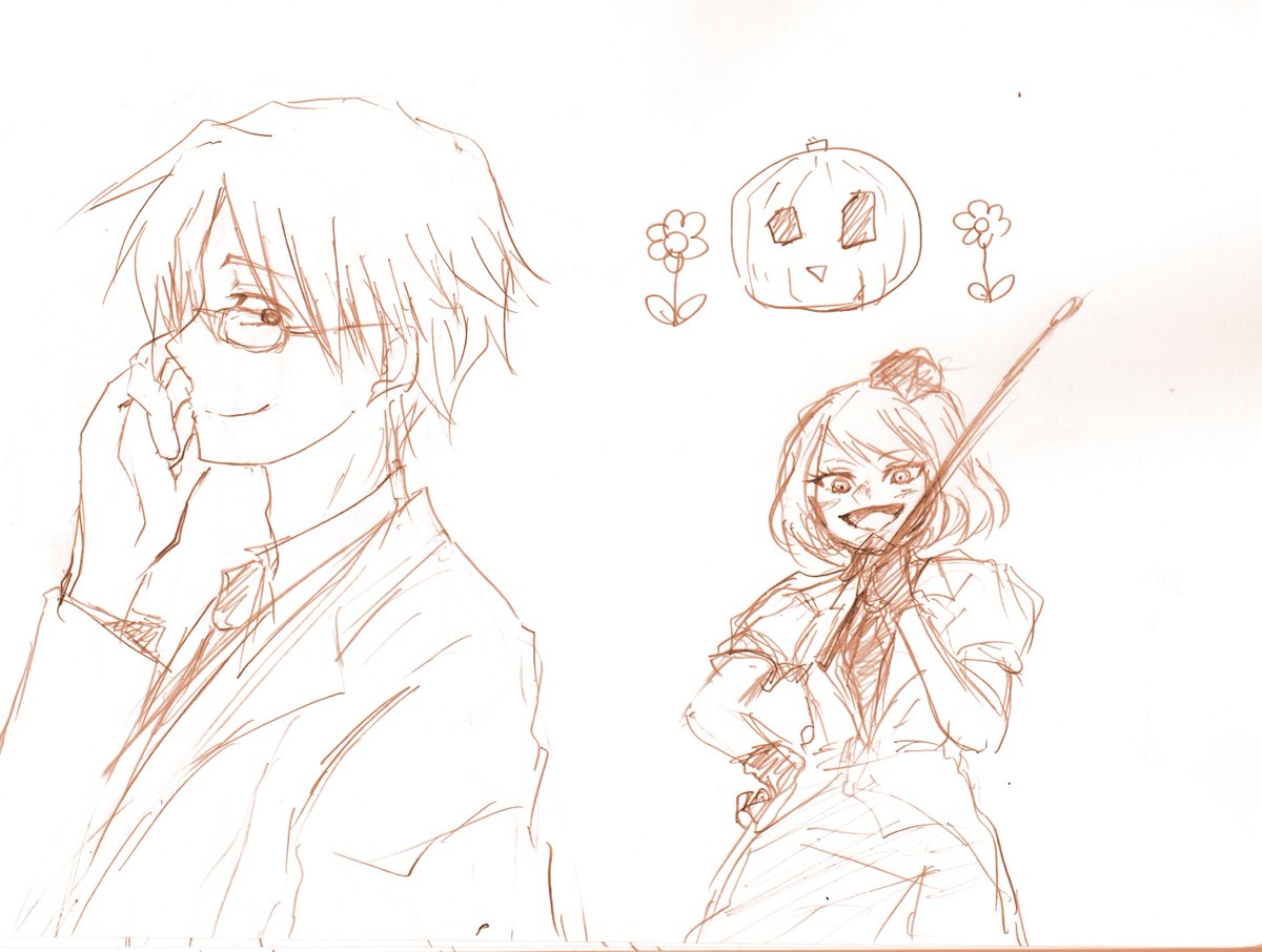 さつてんシャーペン落書き。(ネタバレ注意)
私の中でグレイさんは多忙な保育士 