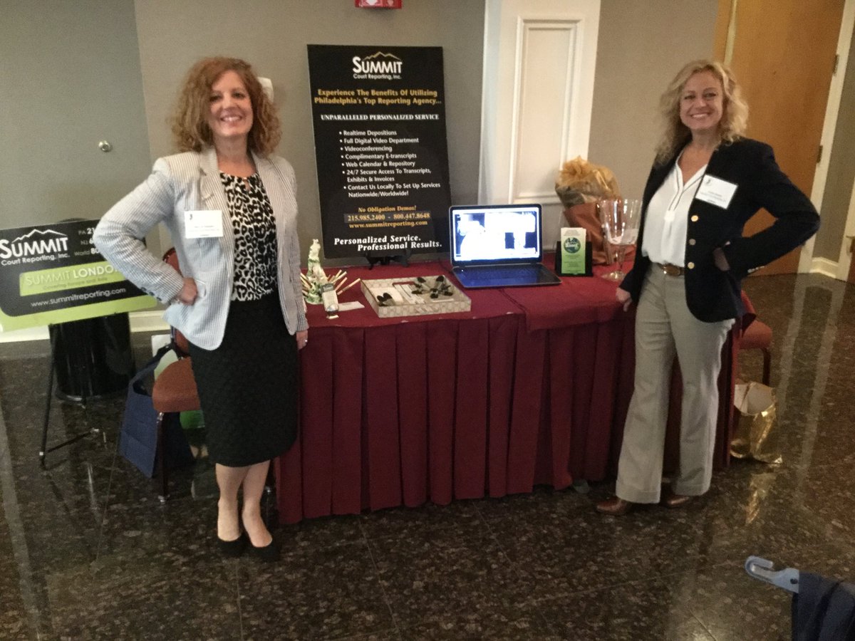 SummitReporting's tweet image. Summit Court Reporting is sponsoring the South Jersey Paralegal Association's Education Symposium.