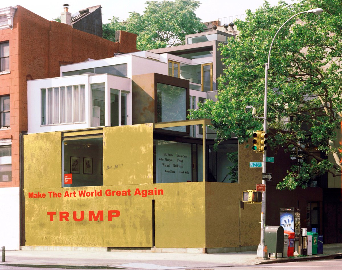 APRIL 1st NEWSFLASH: DONALD TRUMP BUYS JIM KEMPNER FINE ART! #spreadthemadness #politicalmadness