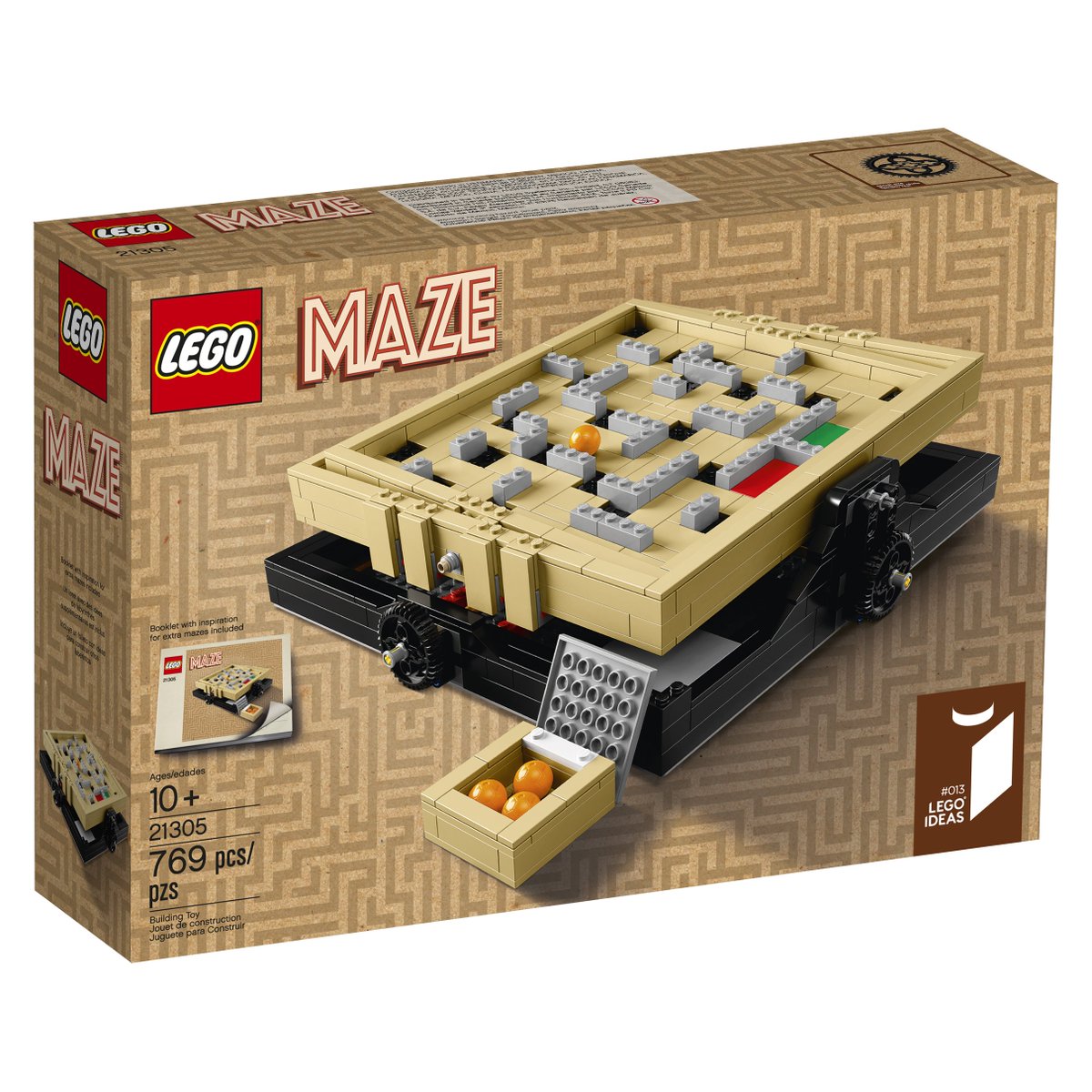 LEGO_Group's tweet image. Build and master the 2-in-1 @LEGOIdeas Maze featuring a customizable maze system! bit.ly/LEGOIdeasMaze