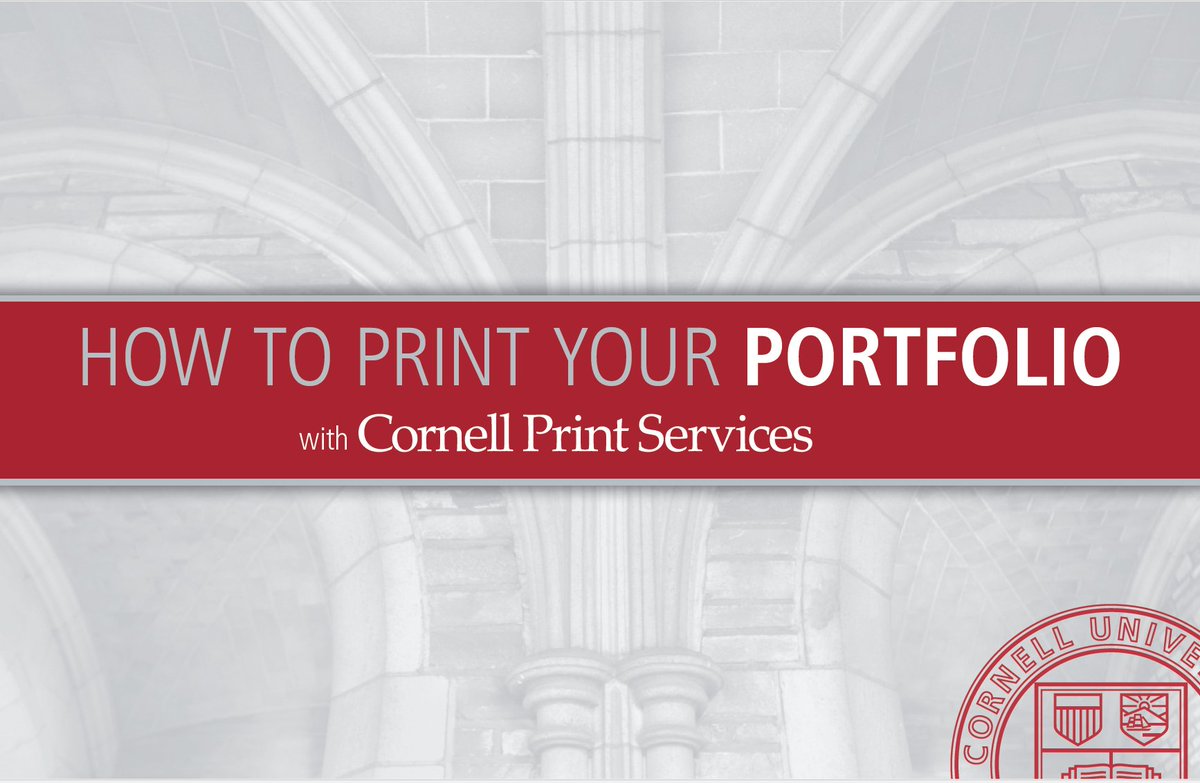 CornellPrint's tweet photo. Portfolios are happening! Be prepared! https://t.co/AEe0Azqlo2 @cornellaap #architecture #Cornell #wecanprintthat https://t.co/HlwcUPIFeQ