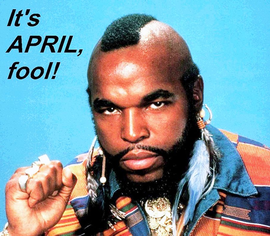 Expect the unexpected folks!! Happy #AprilFools fool!!