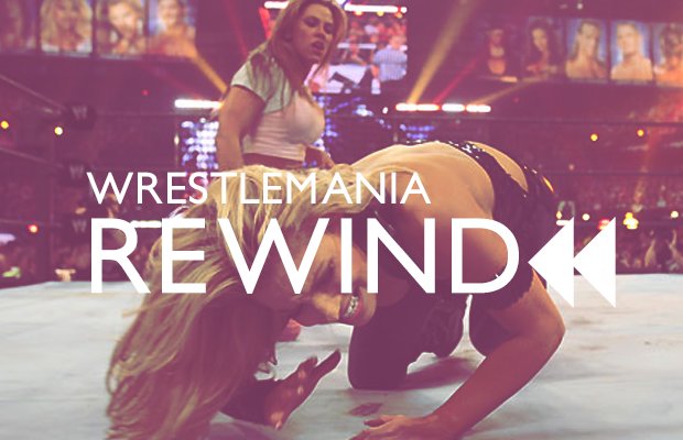 Wrestlemania Rewind Mickie Trish Playboy Pillow Fight Wrestlemania
