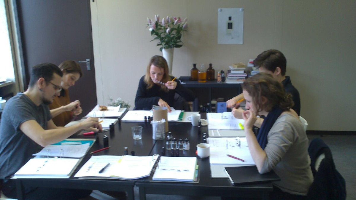 Our Students at the " L'Académie du Parfum  <a href="/Academieduparfu/">Académie du Parfum</a>