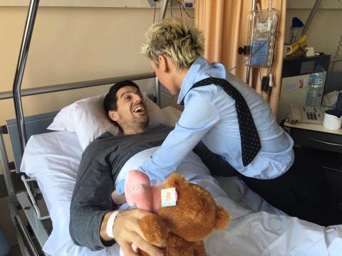 NBCNews's tweet photo. Photographer reunited with victim of Brussels terror blast https://t.co/DweQHQ27ne https://t.co/CdGewjGOU1