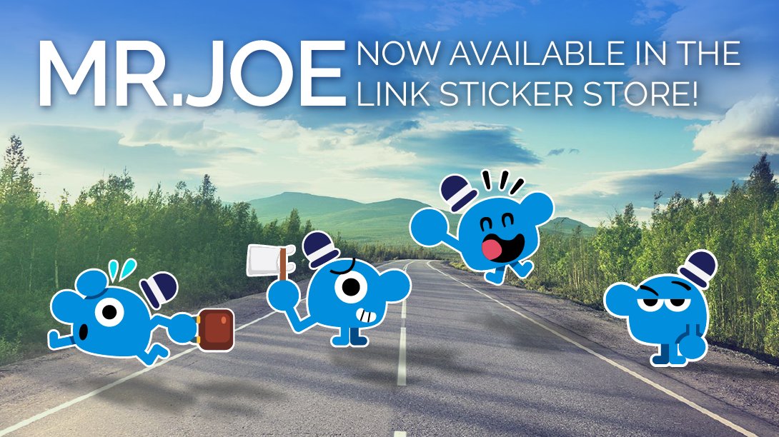 link_messenger's tweet photo. 💙 Blue stickers for #blue feels. #Picasso would be all over this set! 💙 https://t.co/1u74Cp7gC7