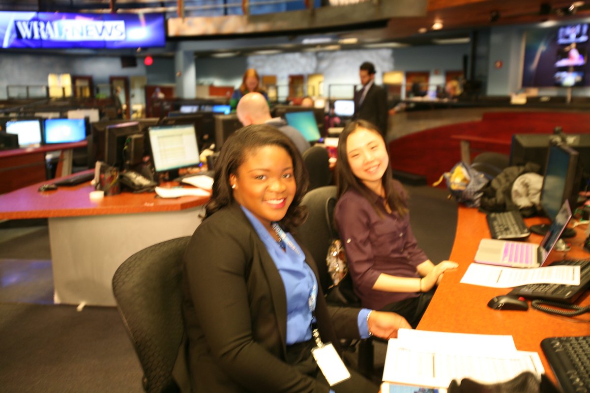 WRAL's tweet photo. The future of journalism was on display today when #CBCUNC fellows finished their work #wral https://t.co/6b4IKGHaH4 https://t.co/O8RfYgw7mA