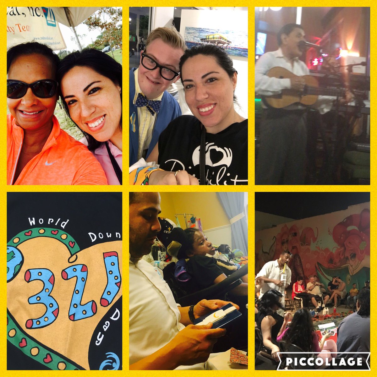 yesse1185's tweet photo. 💛💙 #yeswithyesse #Inclusionthroughentertainment #worlddownsyndromeday #browardchildrenscenter #lovethekids #ALS https://t.co/NIyNinsGeu