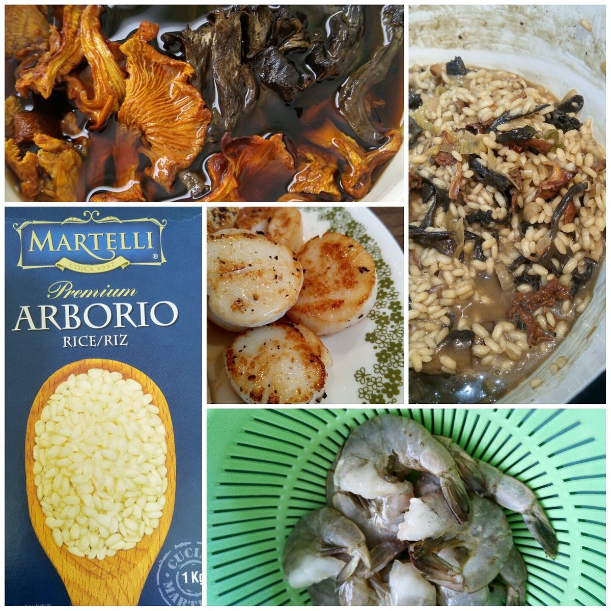 Gettin' my risotto on... Now the controversial question - to stir or not to stir. #risotto