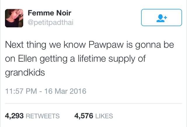 chicafutbolluv's tweet photo. Bwahahaha found this hilarious. Grandpas are awesome! I miss both of mine #RIPGrandpas #Pawpaw #PapawRocks https://t.co/dq25M40emF