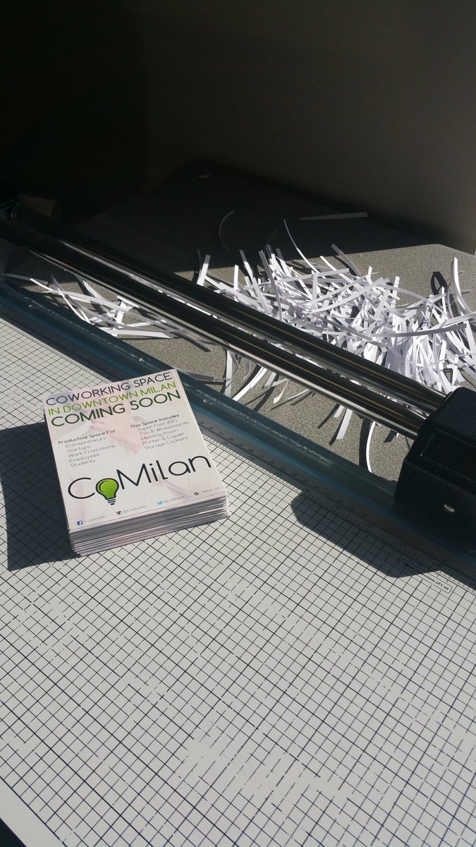 comilanmi's tweet image. Hot off the presses. #comilan #milanmi