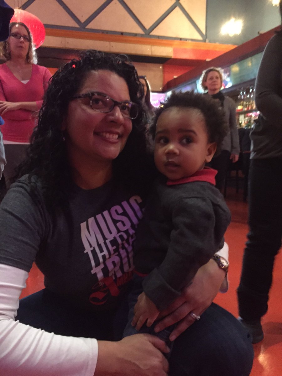 cdnmusictherapy's tweet photo. Watching daddy, @AHImusic at the #march4mt in Toronto. https://t.co/BE5KP5z6o2