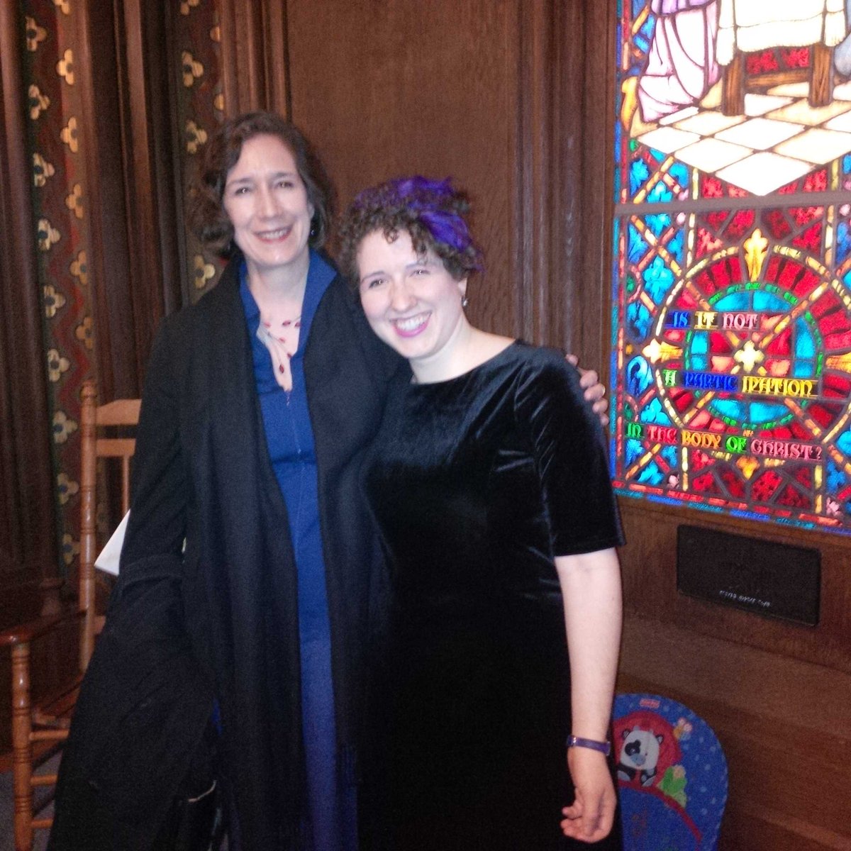 In the Windy City to hear Gwendolyn sing with the Windy City Chorus. Brava!