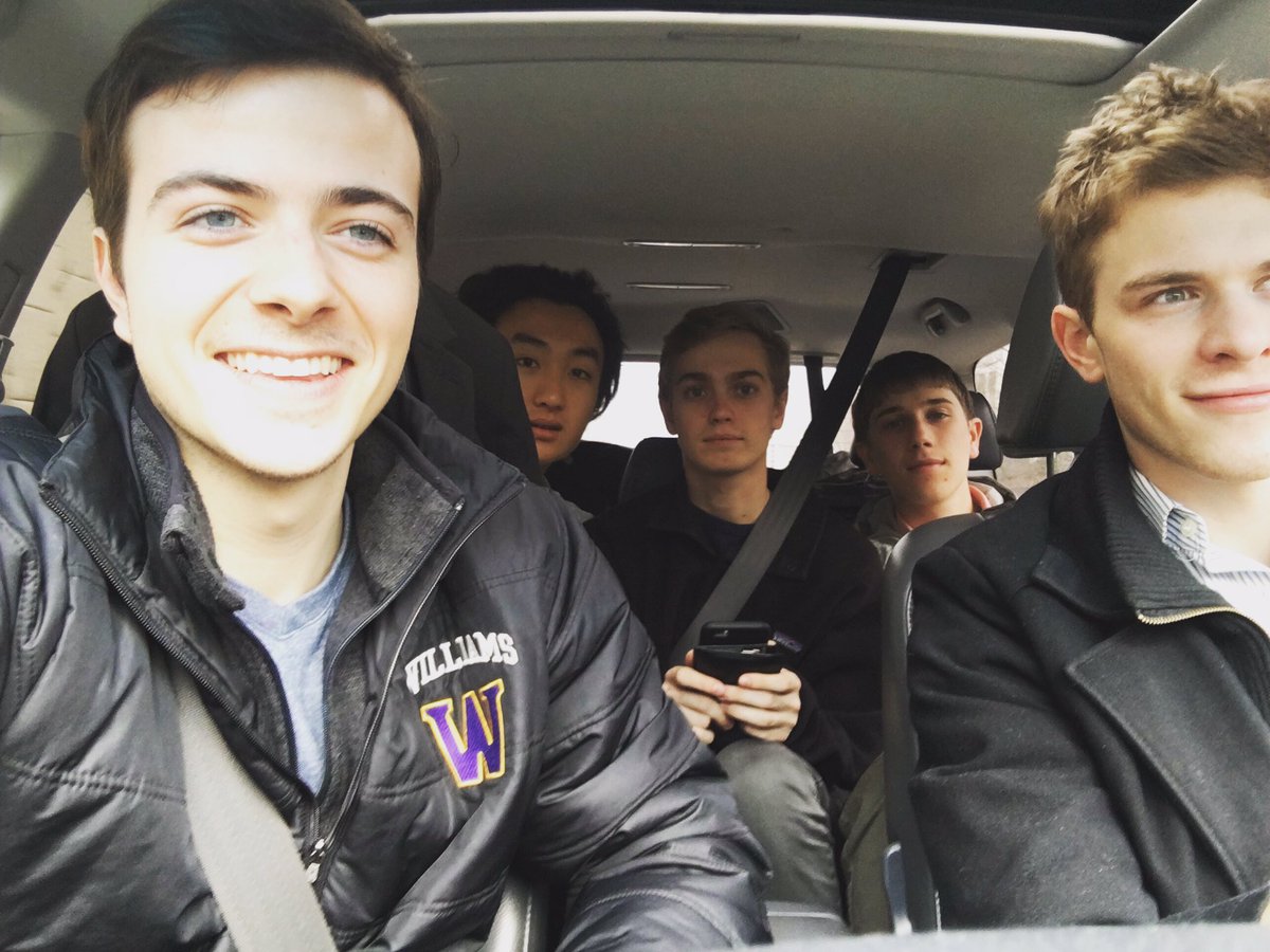 Springstreeters '16 Road Trip. #acappella #roadtrip <a href="/WilliamsCollege/">Williams College</a>