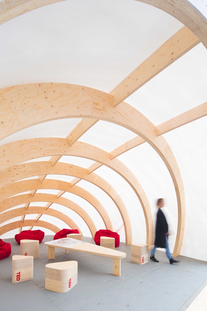 randydeutsch's tweet image. Design-build students create installation for #TED2016 canadianarchitect.com/architecture/1… #ArchEdu