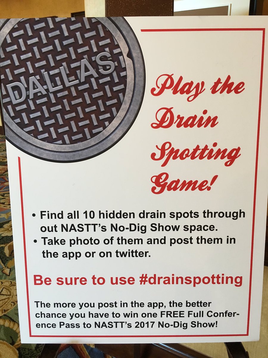 #drainspotting <a href="/NoDigShow/">No-Dig Show</a> with <a href="/bmi_britt/">Brittany Cline</a>