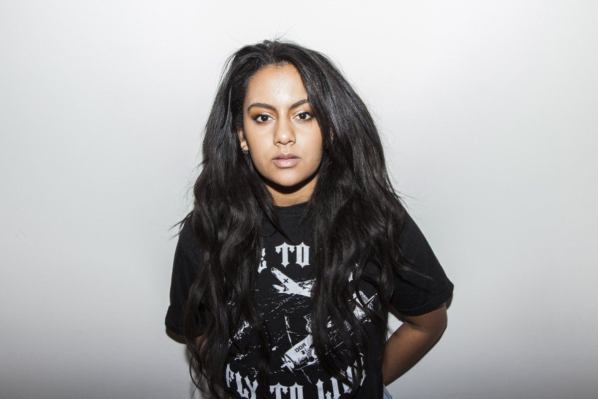 thefader's tweet photo. Meet @BibiBourelly_, the 21-year-old singer who wrote @rihanna's BBHMM.  
https://t.co/x3oYvzyYGT https://t.co/NcuP9znP92