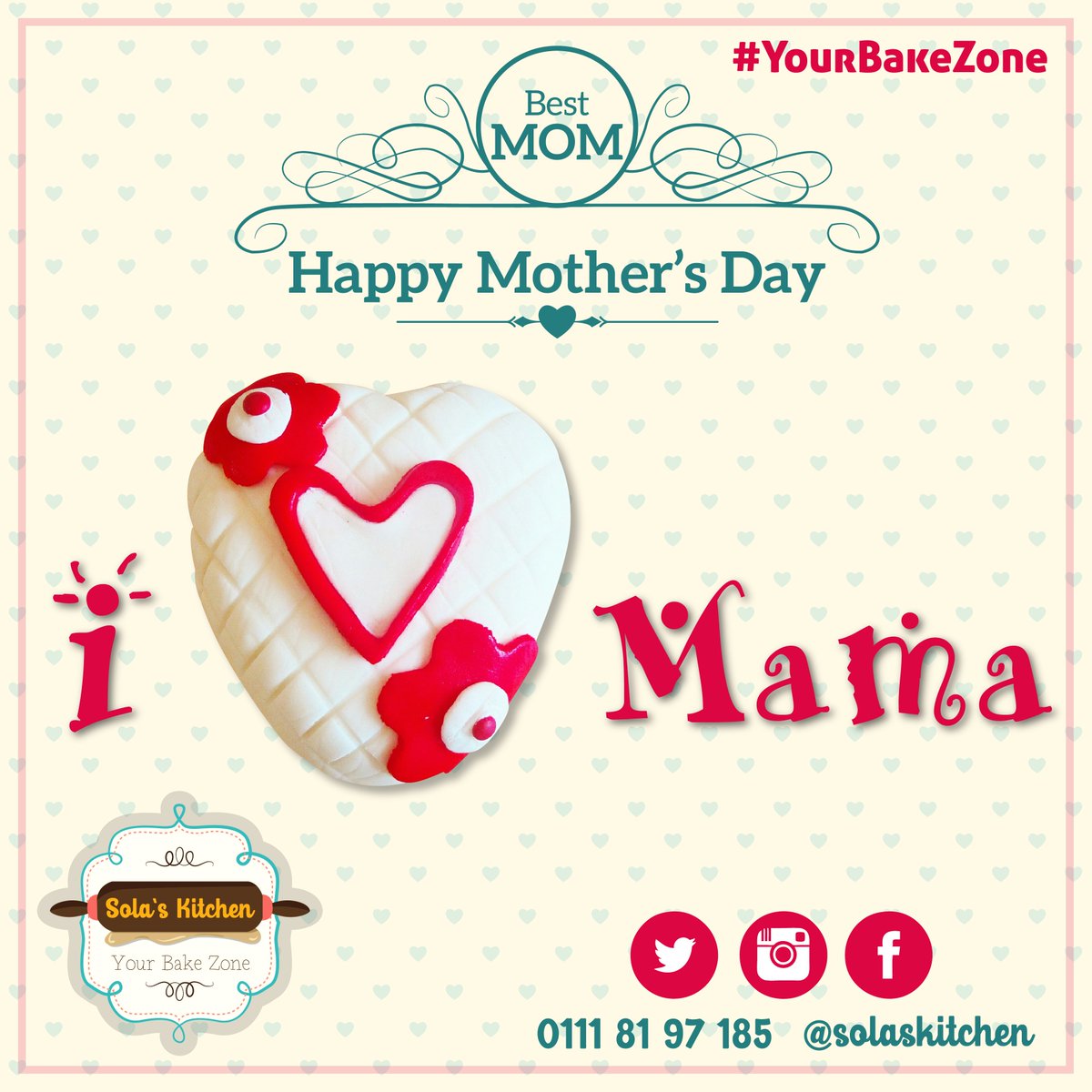 SolasKitchen's tweet photo. #HappyMothersDay To all the supermums out there💝😙
SHARE&amp;show her how much she means to you 👪💞
#MothersDay #mom #love https://t.co/xp2nxzzoEq