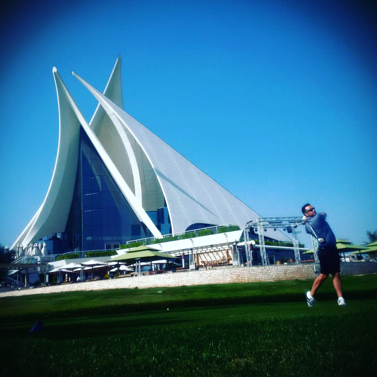 Another great day <a href="/DubaiCreekGolf/">Dubai Creek Golf Club</a> with the main man &amp; top coach <a href="/cenmillsy/">Cennydd Mills</a> final prep for <a href="/MENAGolfTour/">MENA Golf Tour</a> #sunandgolf