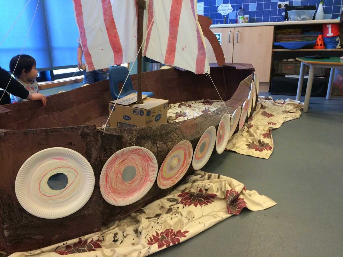 KingNickers10's tweet photo. O&amp;L Tech Park 3-5yrs children's completed Viking boat @BertramNG https://t.co/116pIGJsnu