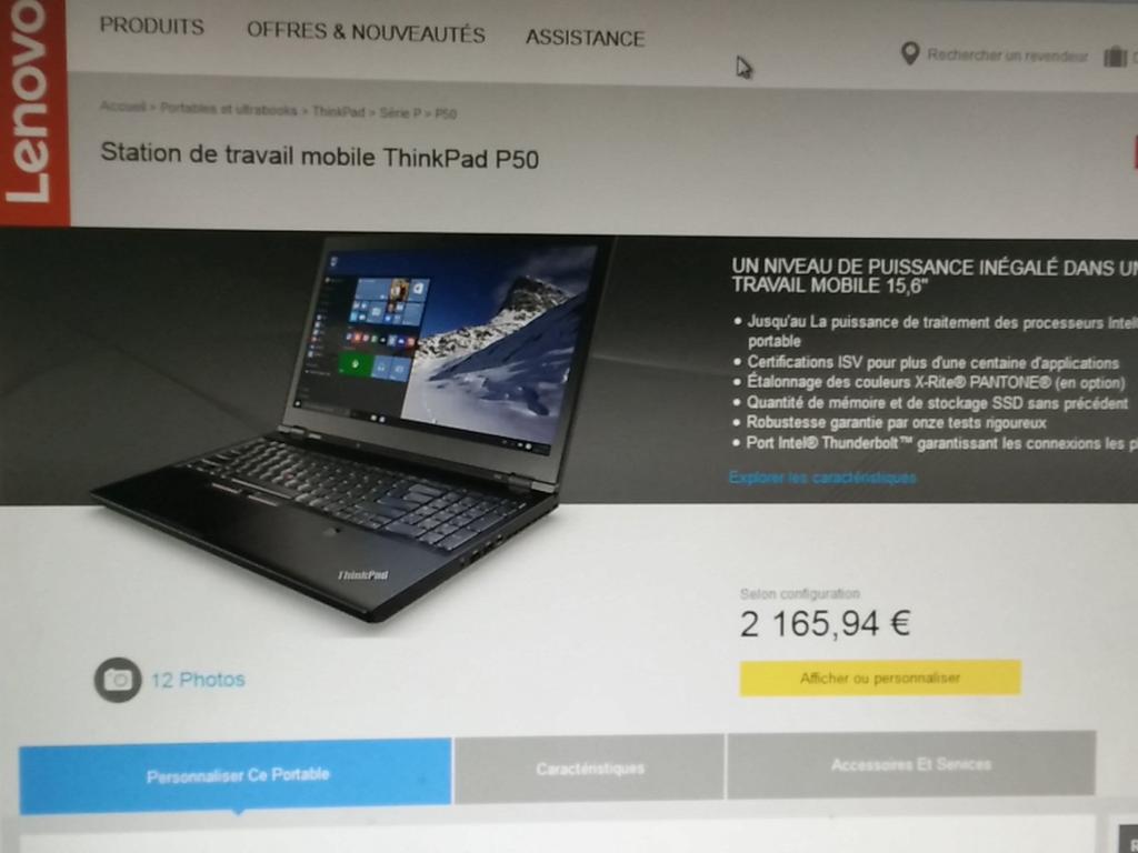 valdesjo77's tweet photo. Quelqu'un va même s'en sortir dans ce dehors ? #Lenovo #ThinkPadP50 https://t.co/q5pxYBaxBt