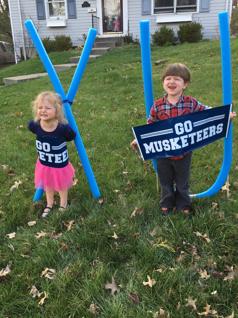 #MarchMadness in full swing at my house. Even grandkids are fired up! #LetsGoX #XavierNation https://t.co/rYlGfFjOfM