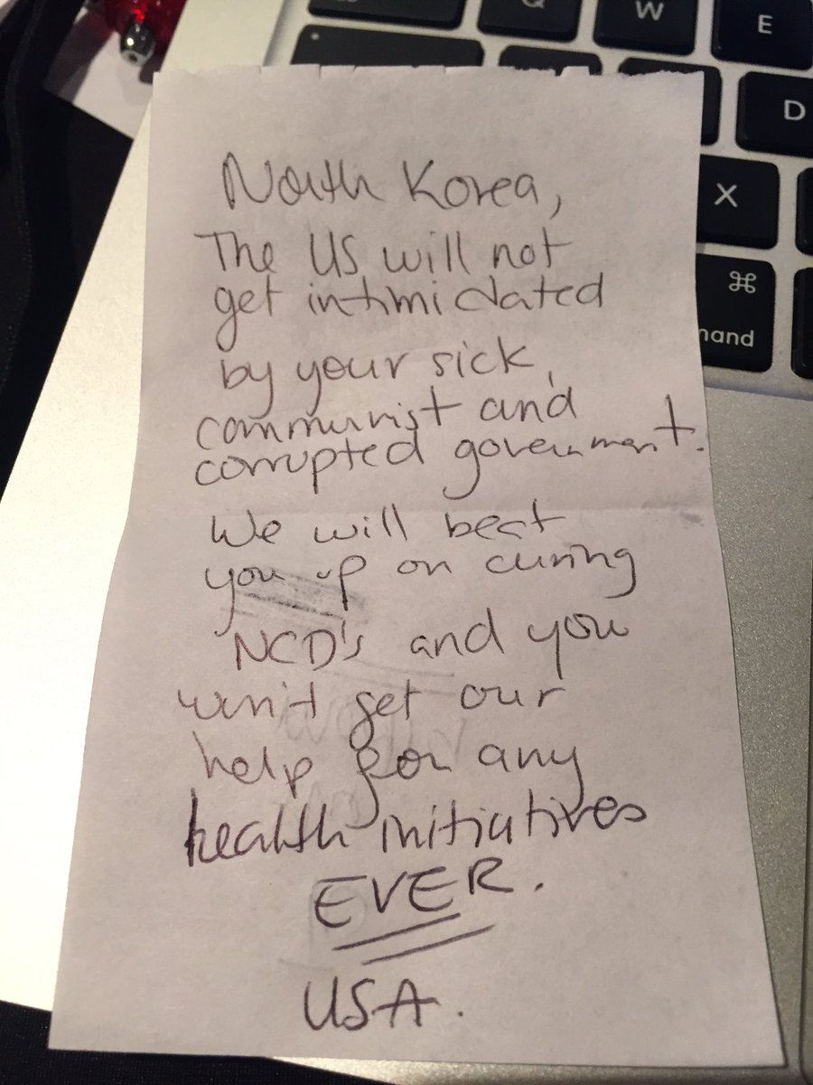 CNNMonWHO's tweet photo. Ugh oh...retaliation from the US #monwho2016 https://t.co/ZRzitPnbH0