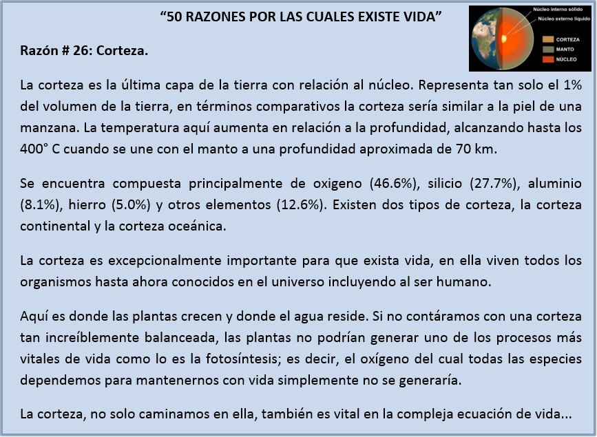 ikerhuitzi's tweet photo. "50 RAZONES POR LAS CUALES EXISTE VIDA" - Razón # 26: Corteza. https://t.co/eXKBAVRfUg