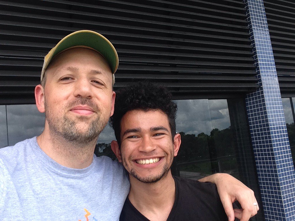 maiadonohue's tweet photo. Warm people and good food. Hanging out with @willianpaixaoo at #3dsBelem @3DayStartup https://t.co/afy4Rb39RP