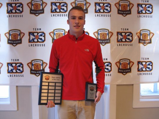 Massive congrats to @HurricanesJrLax star <a href="/Apace125/">Alex Pace</a> on being recognized as <a href="/LacrosseNS/">Lacrosse Nova Scotia</a> Male Athlete of the Year!