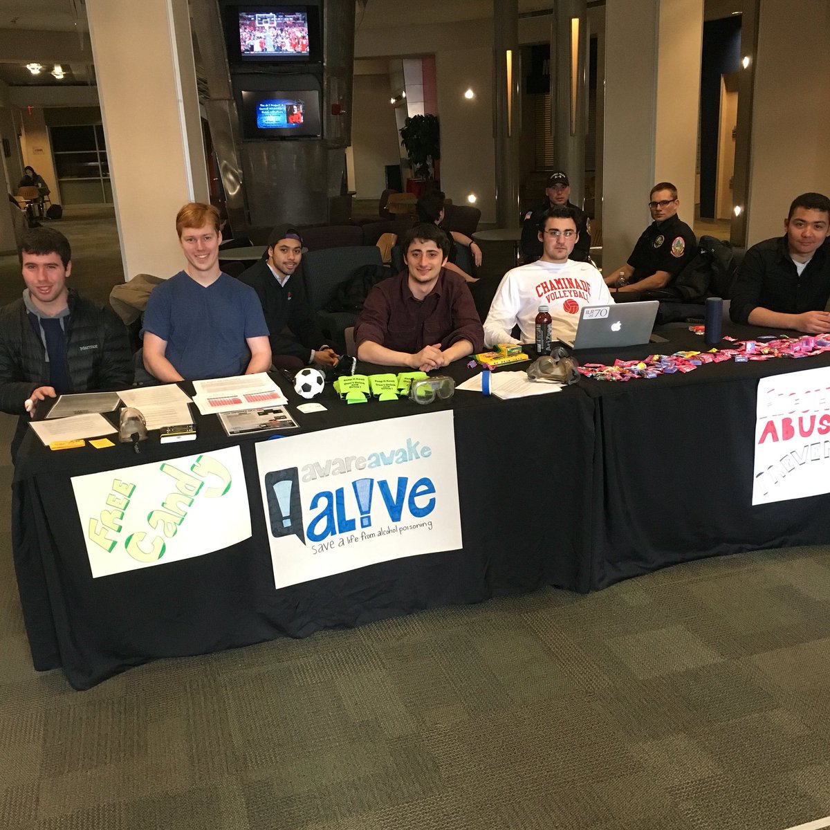 AlphaSigCornell's tweet photo. Come to RPCC for our event raising awareness for @AwareAwakeAlive https://t.co/PFVbpzZULG