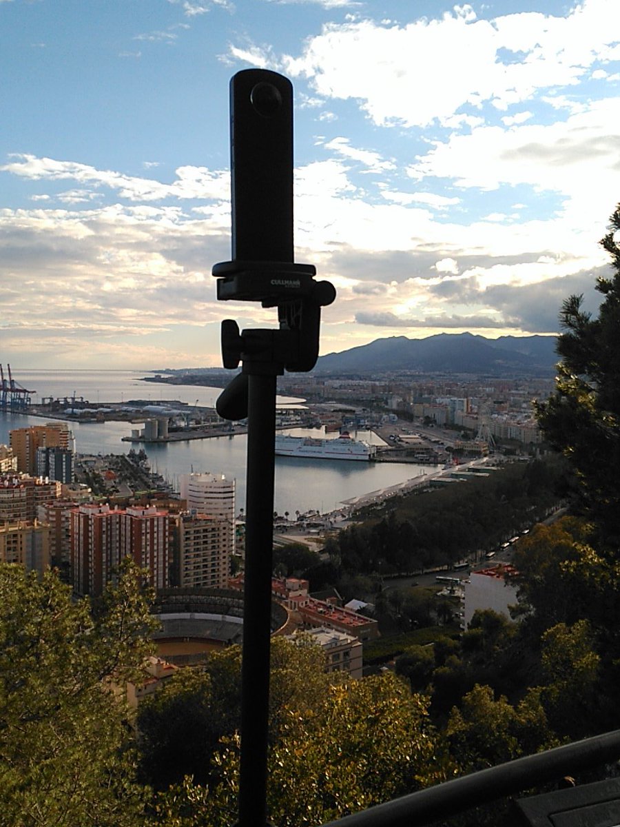 nachomarketing's tweet photo. Grabando en 360° desde Gibralfaro 🙌 #RealidadVirtual #Inmertec https://t.co/oWR60JT81T