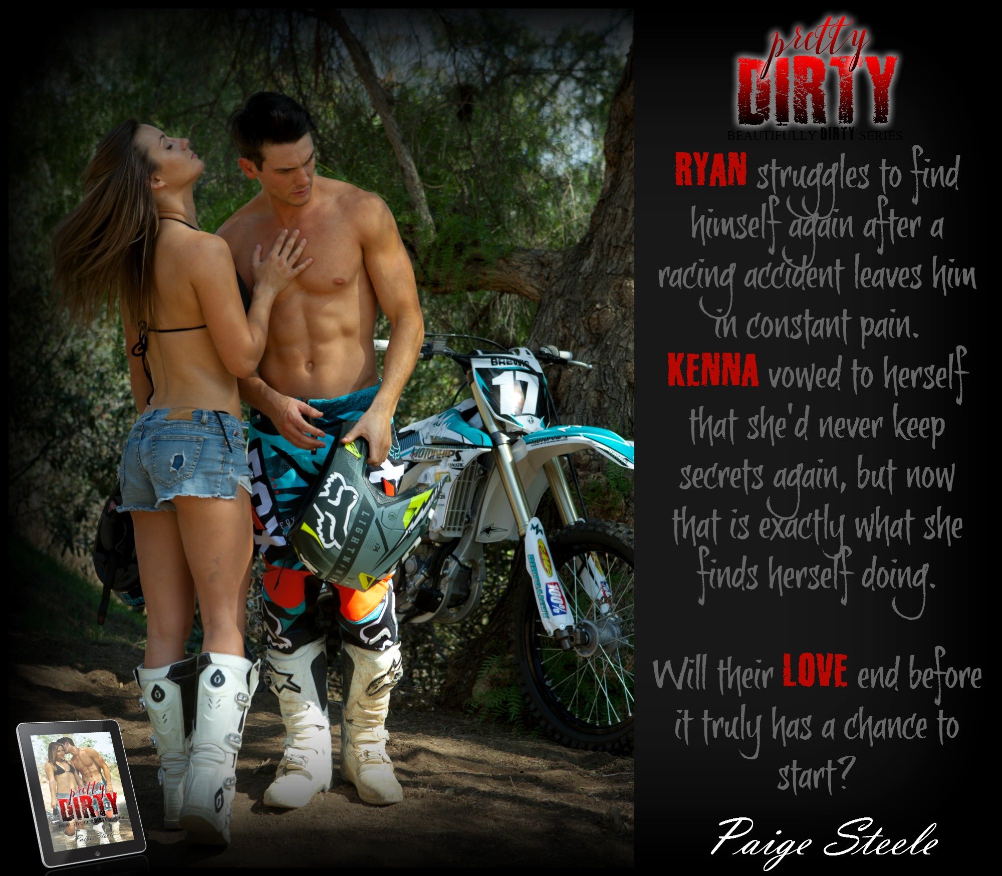 Paige Steele on X: #dirtbikes and #romance @StevenBrewis @AmiHoude71 are  on the cover of Pretty Dirty #sx #mx t.coHsJdATg2Mr  t.cofwmzxLpddy  X