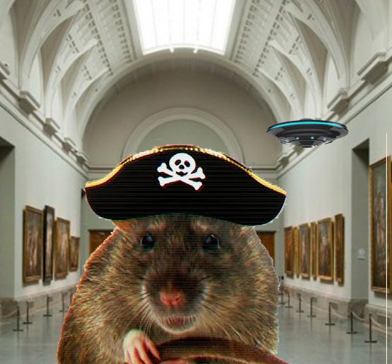 Ratspunks's tweet photo. #lifestyle #travelhacker @museodelprado #Madrid #ERRbook #art #rat #UFO #SelfieSunday https://t.co/WEl5v0yuGs