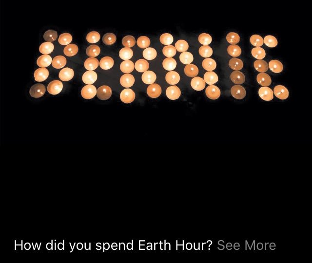 acopnw's tweet photo. Best #EarthHour2016 / #Bernielightbrigade mashup! #EarthHour #FeelTheBern 🔥 #Bernie2016 #firstdayofspring #equinox https://t.co/CJkKADAW4z