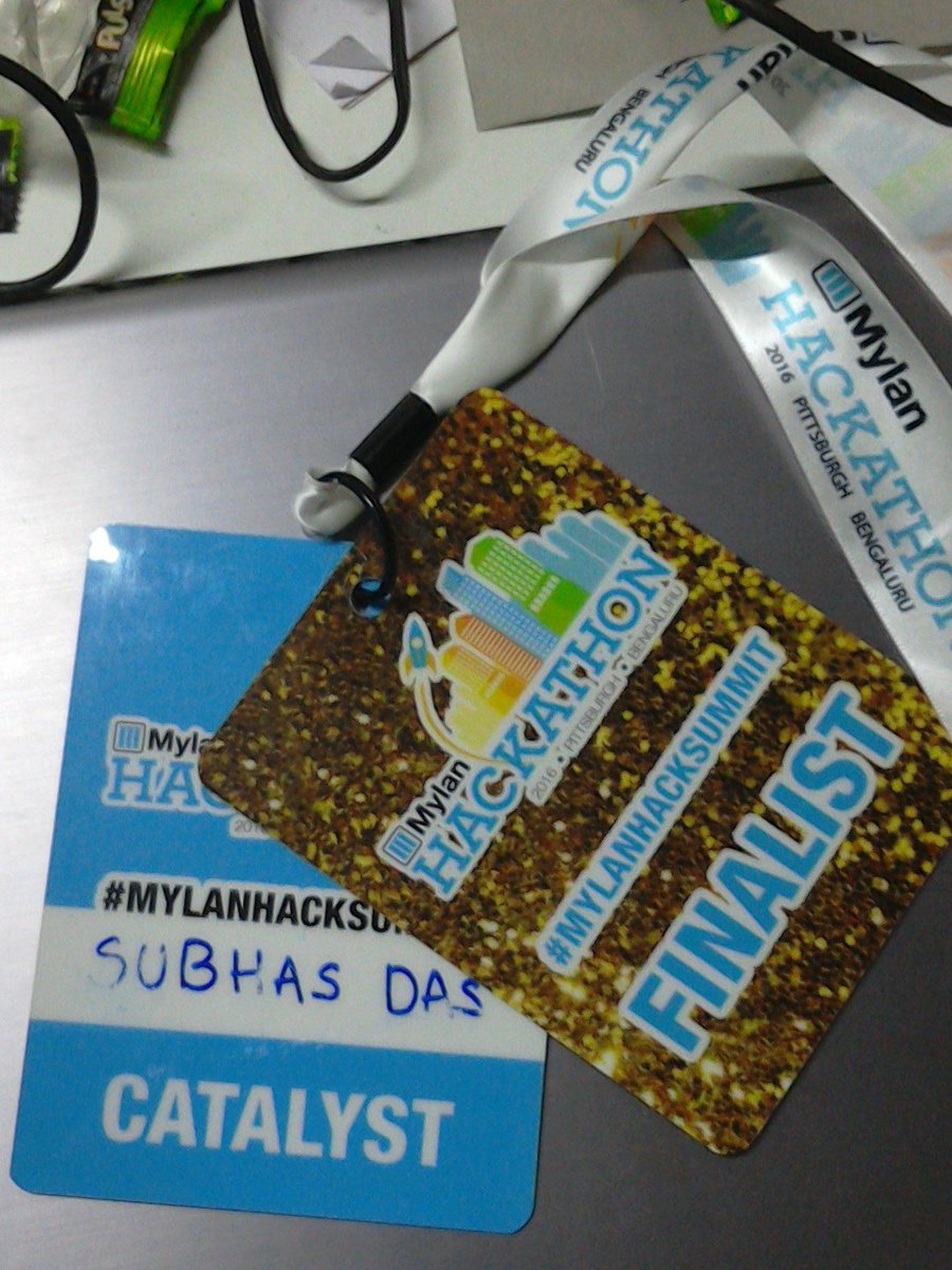 DasSubhasdaas's tweet photo. had a great time and experience!! #MylanHackSummit https://t.co/wdrbtJdwM0