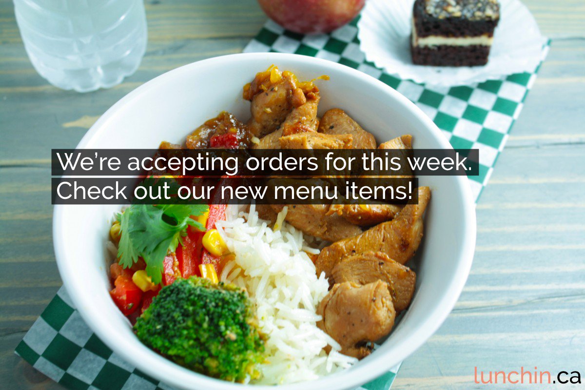 LetsLunchIn's tweet photo. Take 3 minutes to make some #healthy decisions for the week ahead, we're accepting orders! https://t.co/zcLi82XL1z! https://t.co/EPICPWRhi0