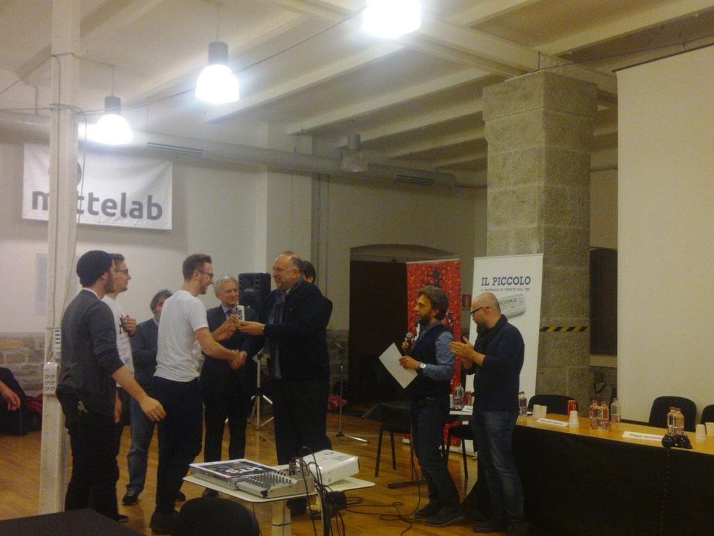 Proclamati i vincitori #HackathonTS:
3^ quickpark
2 ^ TriesteOnMove
Primi classificati:🏆 ParkCloud Congratulazioni!