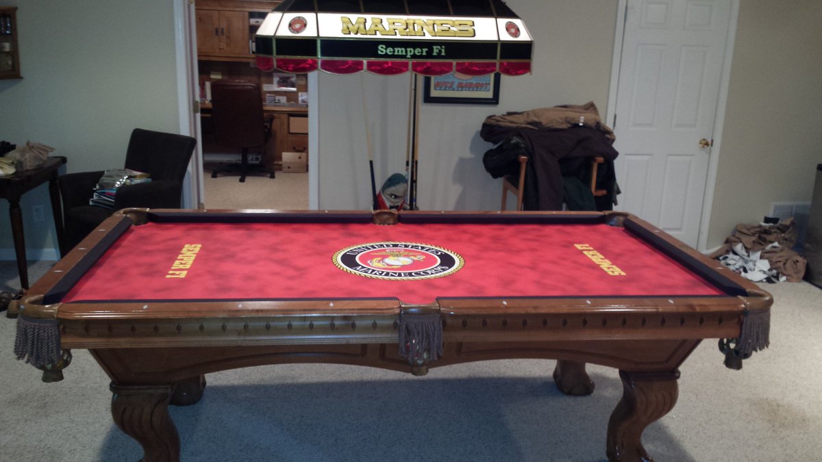 ProBilliards1's tweet photo. @BigDOG4913 https://t.co/Tqf3hbTrkR
#Atlanta #Georgia #Felt #CustomFelt
Get your team colors on your table
#RiseUp https://t.co/HgZSTXV5ED