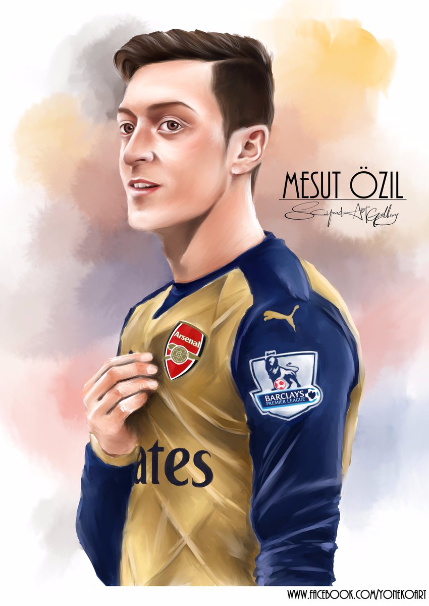 edo0306's tweet photo. Mesut, this is my new painting!! It would be great, if I can have your RT!
#Drawmesut @Arsenal @Gunnersaurus https://t.co/eLaXp1ElWe
