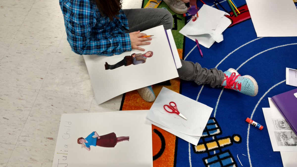 In honor of Women's History Month each student is creating an info graphic for an amazing women in US history!