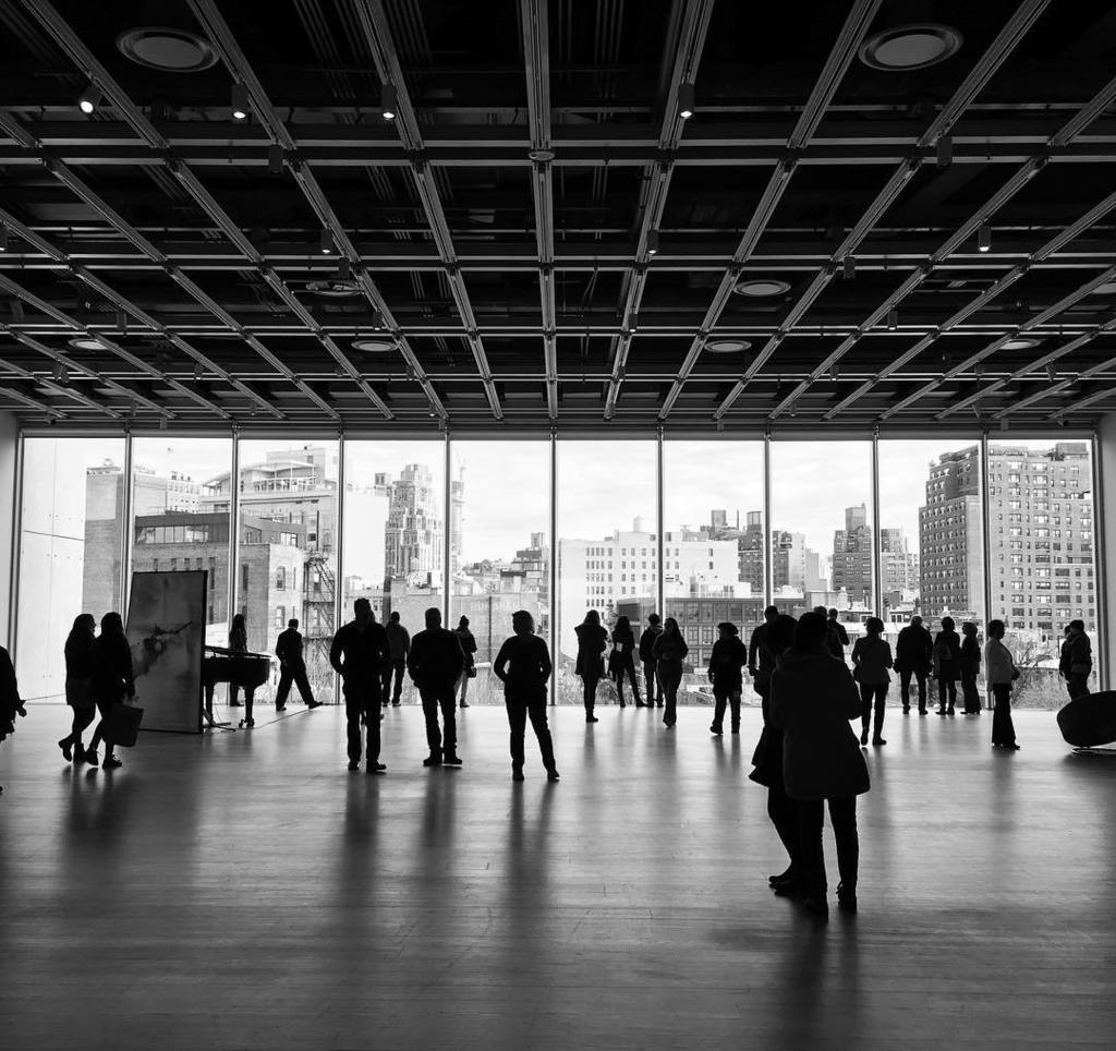 WithNotFor's tweet image. Lucy Dodd's experimental Open Plan project in the Whitney's 18,200 sqft 5th floor gallery.