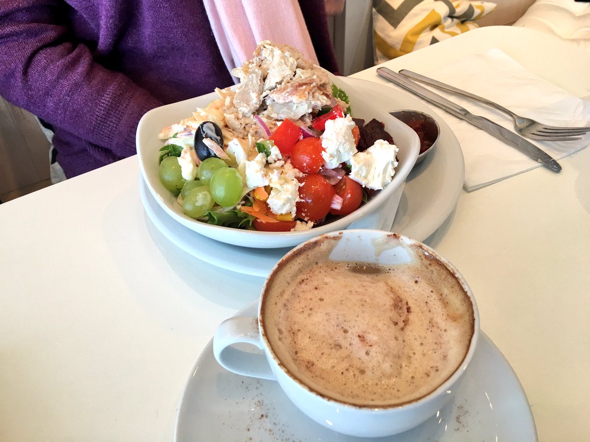AngleseyScMedia's tweet photo. Lovely lunch at the now famous @bradleysdeli in Benllech as featured in @Telegraph , I can see why it's recommended https://t.co/rJE63o1MtM