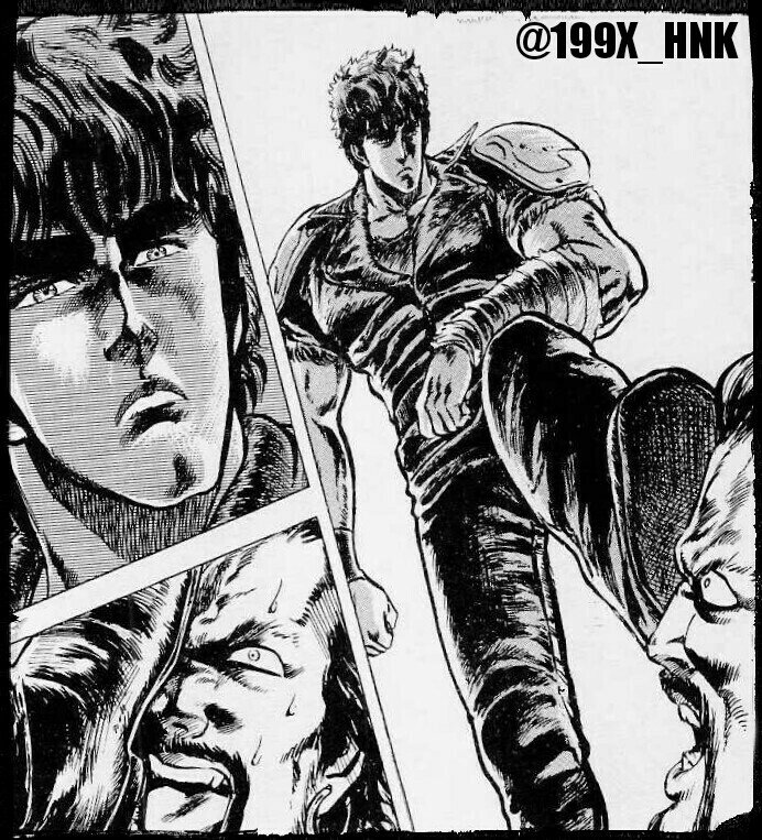Hokuto No Ken on Twitter "Jackal, face to face with death