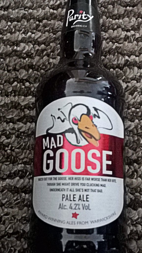 666Farr's tweet photo. My mate got me this for my birthday and what a Pressie from @Purityale #realale #MadGoose #TopAle https://t.co/Bhn5f8VUJS