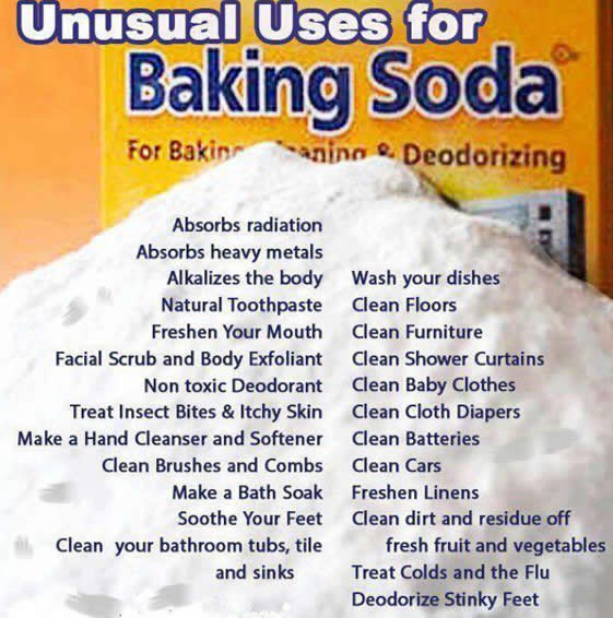 MarlaDurden's tweet photo. Baking soda is a good thing. https://t.co/sK9951xSHZ